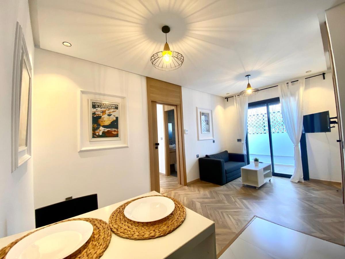 Spacious New 1-Bedroom Unit In Downtown W Terrace And Free Parking Casablanca Eksteriør bilde